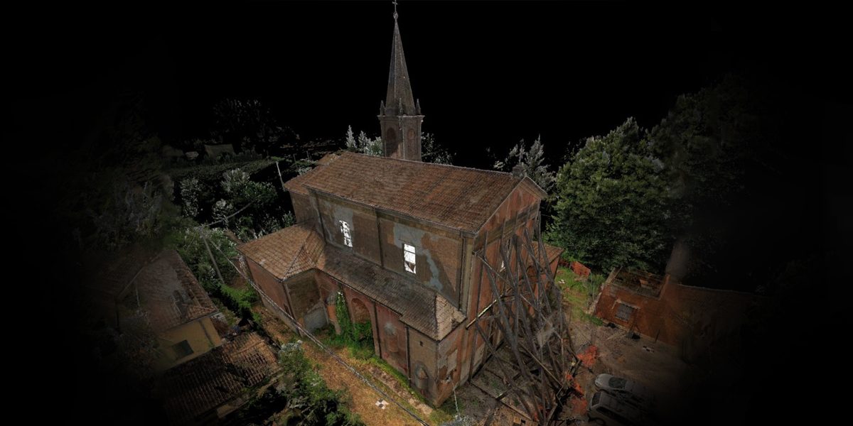 Rilievo Laser Scanner 3D della Chiesa di S. Girolamo a Camposanto (Modena)