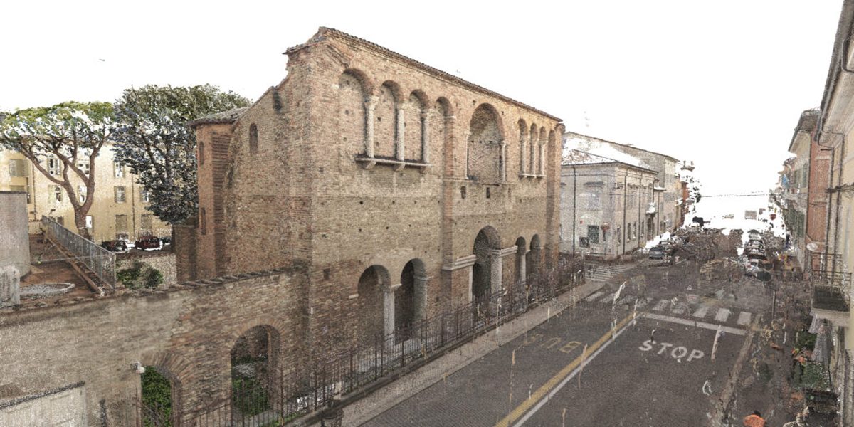Rilievo Laser Scanner 3D del “Palazzo di Teodorico” a Ravenna