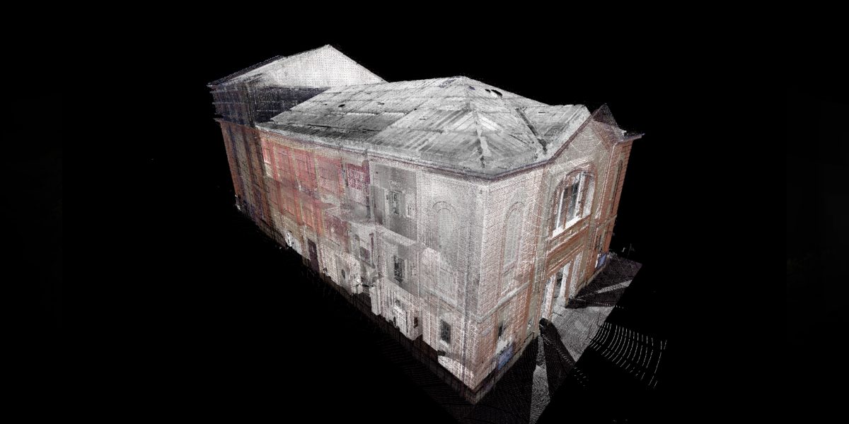 Rilievo Laser Scanner 3D del Teatro del Popolo di Concordia sulla Secchia (Modena)