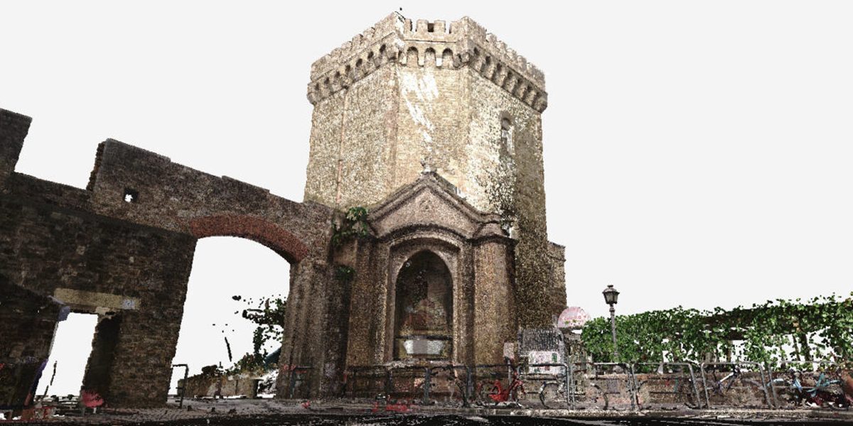 Rilievo Laser Scanner 3D del “Torrino di S.Rosa” a Firenze